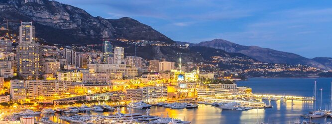 Trip Anti Stress Ferienhaus Monaco - Genießen Sie die Fahrt Ihres Lebens am Steuer eines feurigen Lamborghini oder rassigen Ferrari. Starten Sie Ihre Spritztour in Monaco und lassen Sie das Fürstentum unter den vielen bewundernden Blicken der Passanten hinter sich. Cruisen Sie auf den wunderschönen Küstenstraßen der Côte d’Azur und den herrlichen Panoramastraßen über und um Monaco. Erleben Sie die unbeschreibliche Erotik dieses berauschenden Fahrgefühls, spüren Sie die Power & Kraft und das satte Brummen & Vibrieren der Motoren. Erkunden Sie als Pilot oder Co-Pilot in einem dieser legendären Supersportwagen einen Abschnitt der weltberühmten Formel-1-Rennstrecke in Monaco. Nehmen Sie als Erinnerung an diese Challenge ein persönliches Video oder Zertifikat mit nach Hause. Die beliebtesten Orte für Ferien in Monaco, locken mit besten Angebote für Hotels und Ferienunterkünfte mit Werbeaktionen, Rabatten, Sonderangebote für Monaco Urlaub buchen.